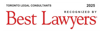 Toronto Legal Consultants named in Best Lawyers 2025 Experienced Toronto legal consultants providing expert legal services in personal injury, family law, and criminal defense in Toronto, Ontario.